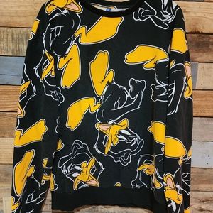 Looney Tunes Daffy Duck Sweater